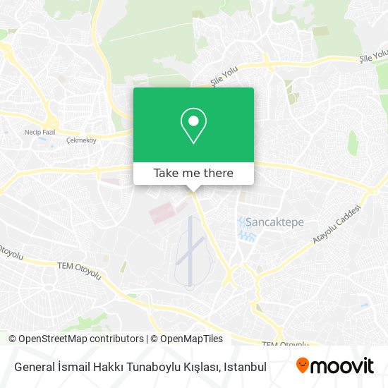 General İsmail Hakkı Tunaboylu Kışlası map