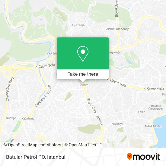 Batular Petrol  PO map