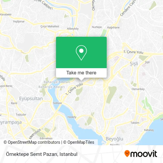 Örnektepe Semt Pazarı map
