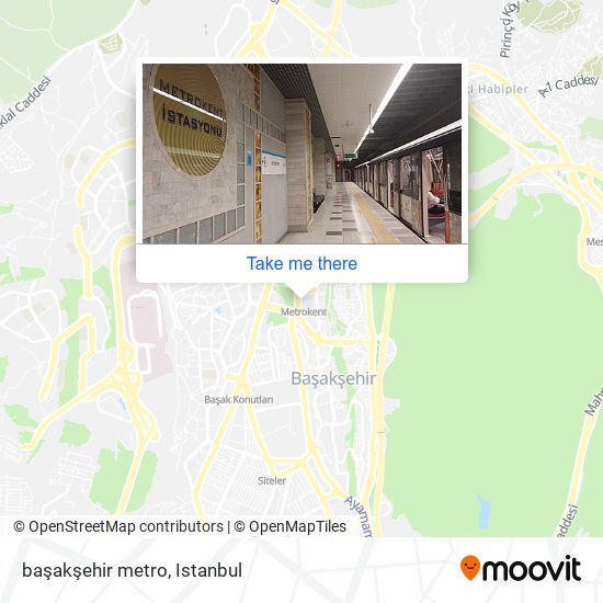 başakşehir metro map