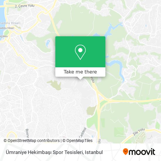 Ümraniye Hekimbaşı Spor Tesisleri map