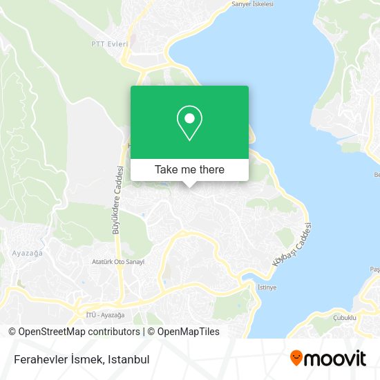 How To Get To Ferahevler Ismek In Sariyer By Bus Cable Car Or Metro