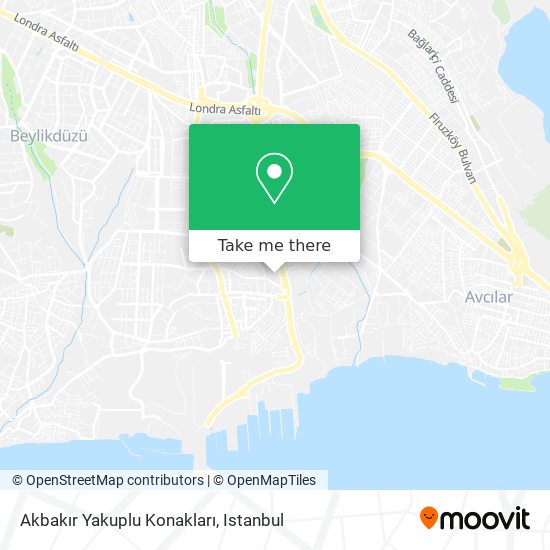 Akbakır Yakuplu Konakları map