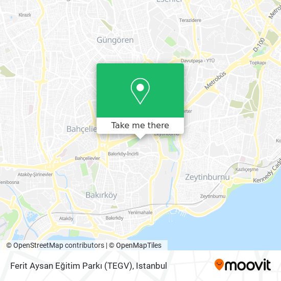 Ferit Aysan Eğitim Parkı (TEGV) map