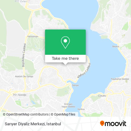 Sarıyer Diyaliz Merkezi map