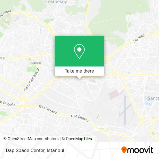 Dap Space Center map