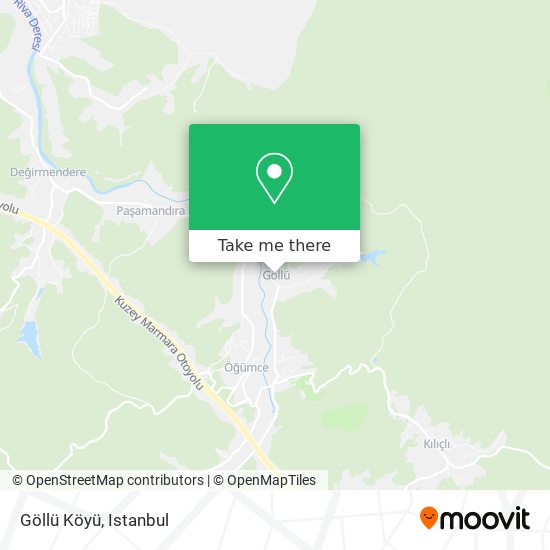 Göllü Köyü map