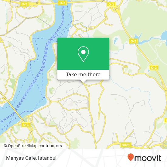 Manyas Cafe map