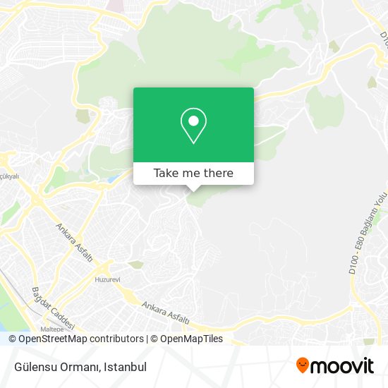 Gülensu Ormanı map