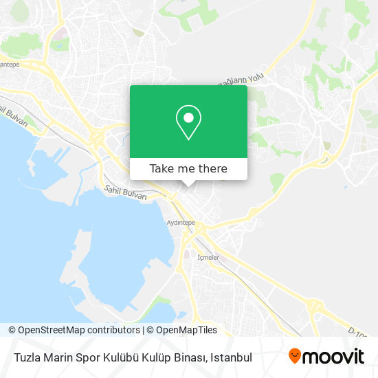 Tuzla Marin Spor Kulübü Kulüp Binası map