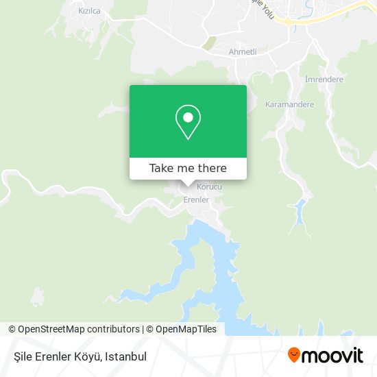 Şile Erenler Köyü map