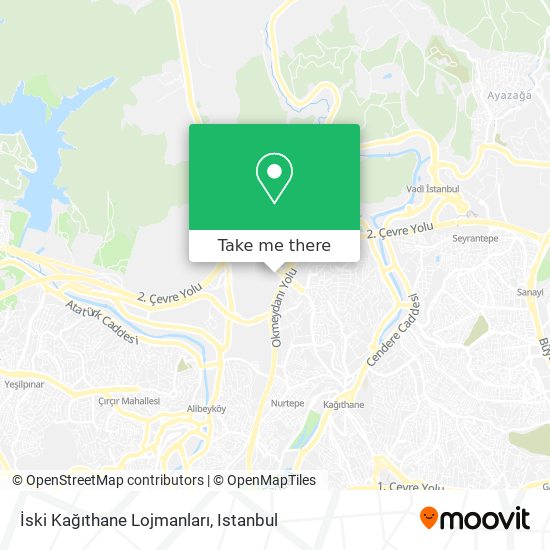 İski Kağıthane Lojmanları map
