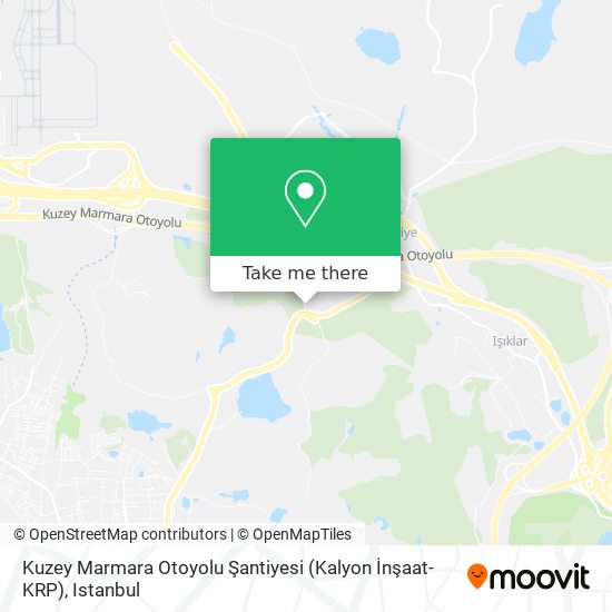 Kuzey Marmara Otoyolu Şantiyesi (Kalyon İnşaat-KRP) map
