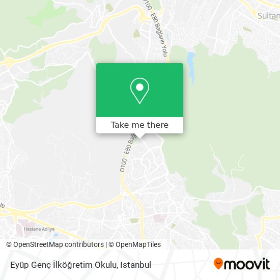 Eyüp Genç İlköğretim Okulu map