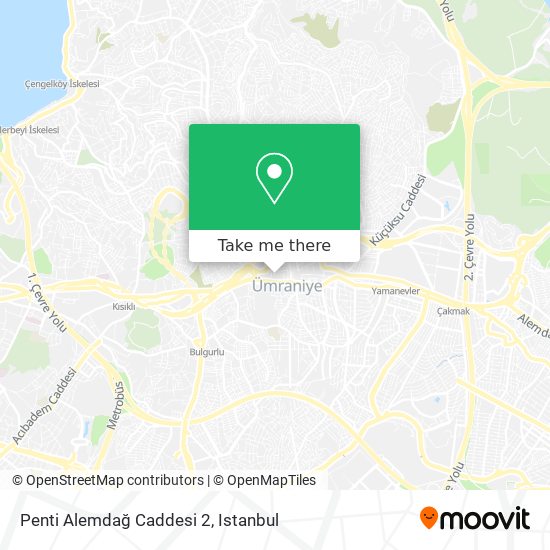 Penti Alemdağ Caddesi 2 map