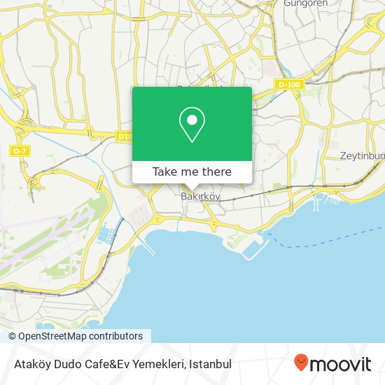 Ataköy Dudo Cafe&Ev Yemekleri map