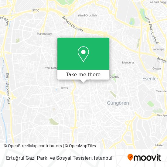 Ertuğrul Gazi Parkı ve Sosyal Tesisleri map