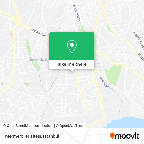 Mermercıler sıtesı map