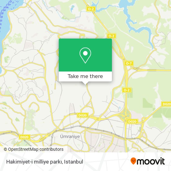 Hakimiyet-i milliye parkı map