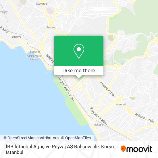 İBB İstanbul Ağaç ve Peyzaj AŞ Bahçevanlık Kursu map