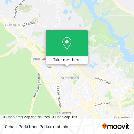 Cebeci Parki Kosu Parkuru map