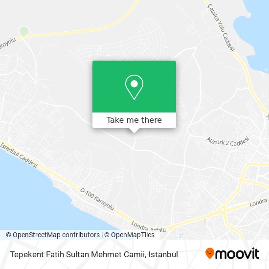 Tepekent Fatih Sultan Mehmet Camii map