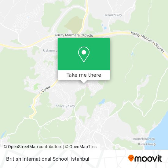 British International School map