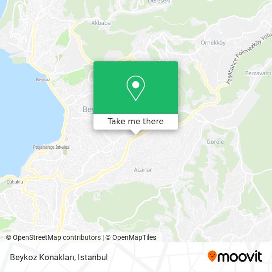 Beykoz Konakları map