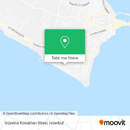 Güzelce Konakları Sitesi map