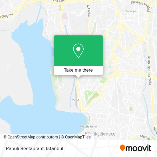 Papuli Restaurant map