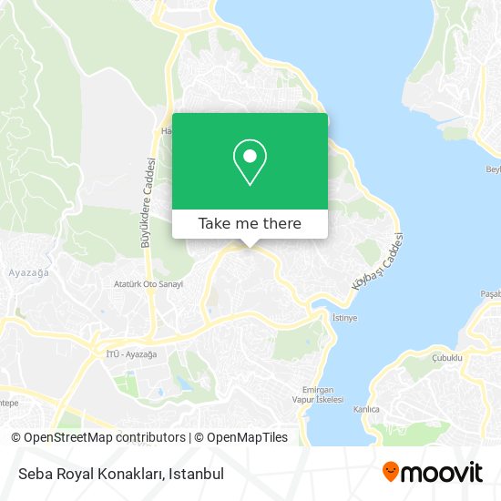 Seba Royal Konakları map