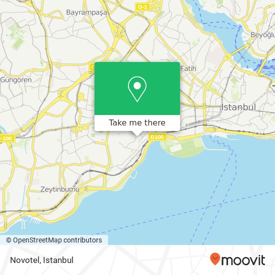 Novotel map