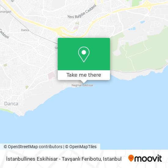 İstanbullines Eskihisar - Tavşanlı Feribotu map