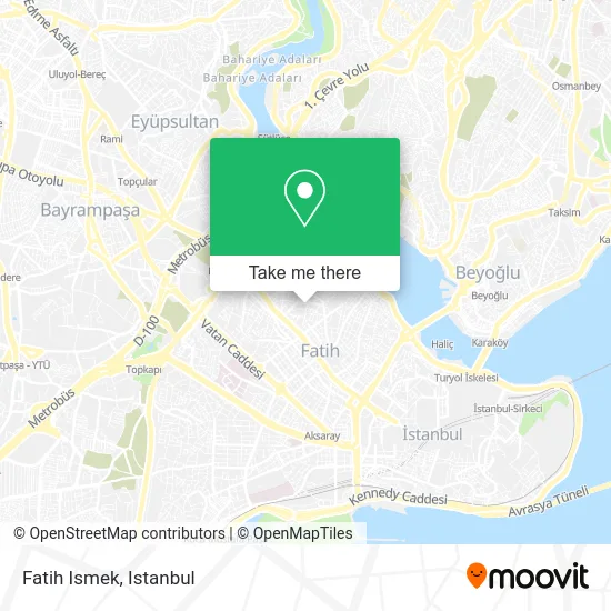 Fatih Ismek map
