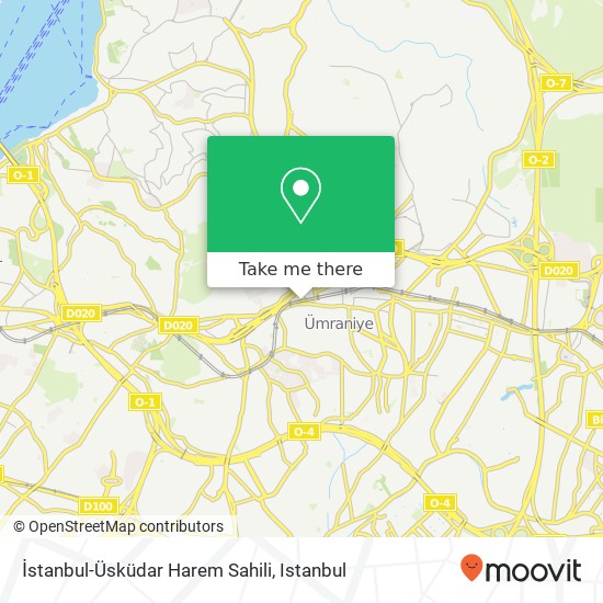 İstanbul-Üsküdar Harem Sahili map