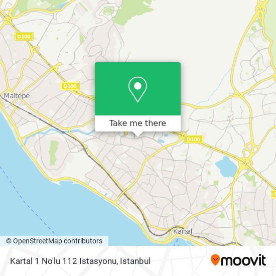 Kartal 1 No'lu 112 Istasyonu map