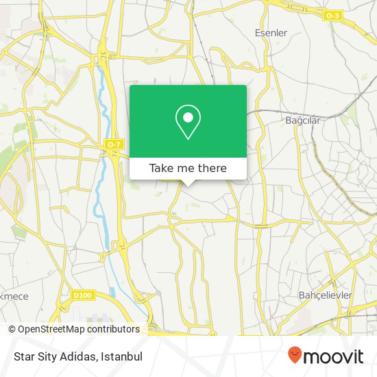 Star Sity Adidas map