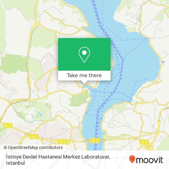 İstinye Devlet Hastanesi Merkez Laboratuvar map