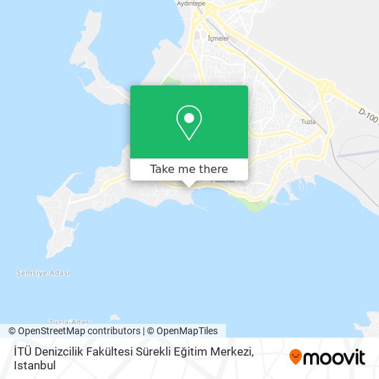 İTÜ Denizcilik Fakültesi Sürekli Eğitim Merkezi map