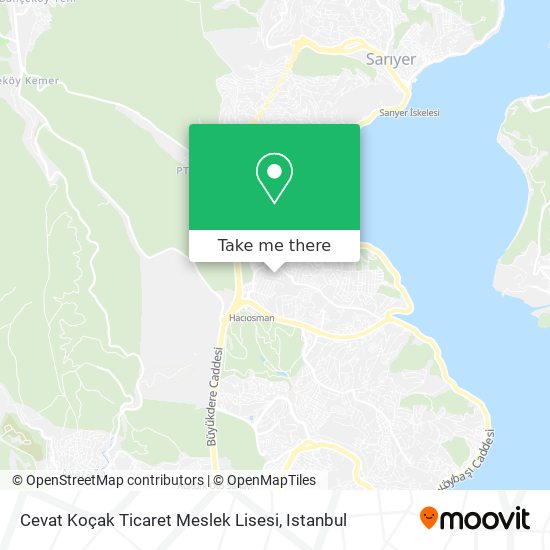 Cevat Koçak Ticaret Meslek Lisesi map