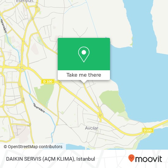 DAIKIN SERVIS (AÇM KLIMA) map