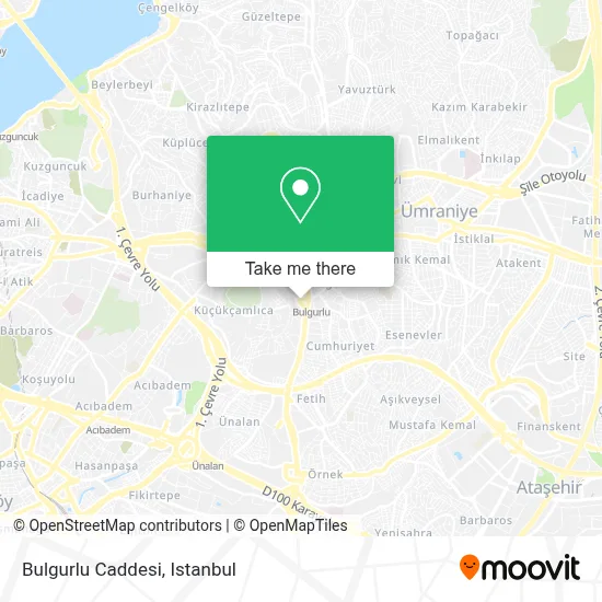 Bulgurlu Caddesi map