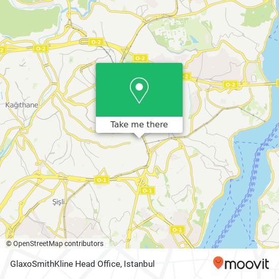 GlaxoSmithKline Head Office map