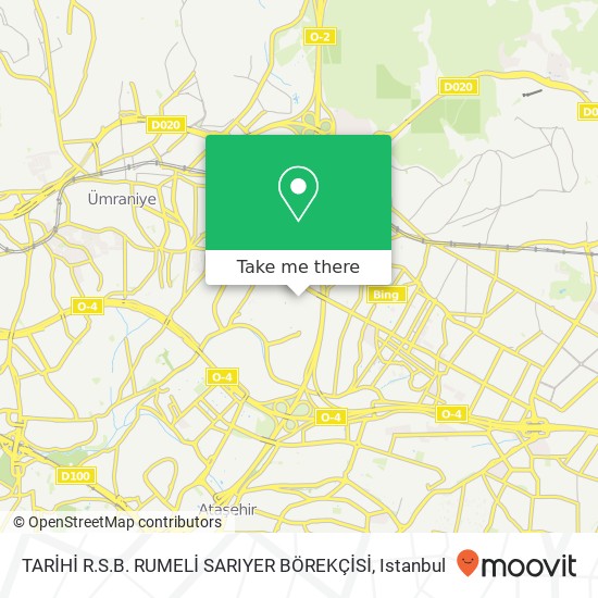 TARİHİ R.S.B. RUMELİ SARIYER BÖREKÇİSİ map