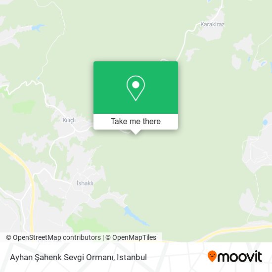 Ayhan Şahenk Sevgi Ormanı map