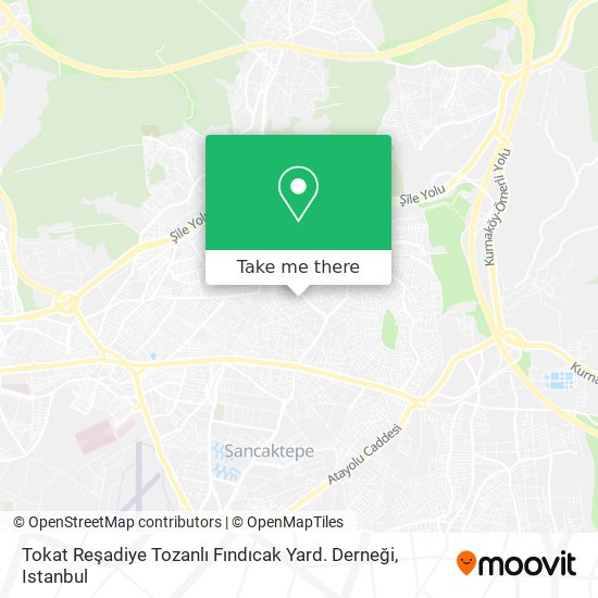 Tokat Reşadiye Tozanlı Fındıcak Yard. Derneği map