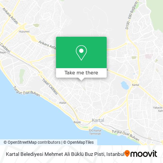 Kartal Belediyesi Mehmet Ali Büklü Buz Pisti map