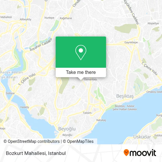 Bozkurt Mahallesi map
