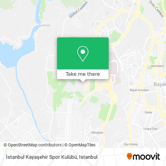 İstanbul Kayaşehir Spor Kulübü map