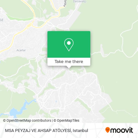 MSA PEYZAJ VE AHSAP ATÖLYESİ map